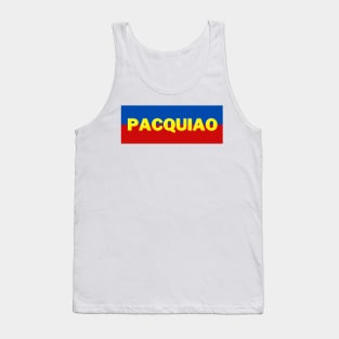 Pacquiao Surname Tank Top